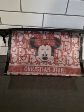 Minnie Mouse Red Mesh Pouch